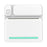 C19 Mini Bluetooth-Compatible Thermal Printer Student Adhesive Sticker Smart Label Printer, Standard Version - Green - 2