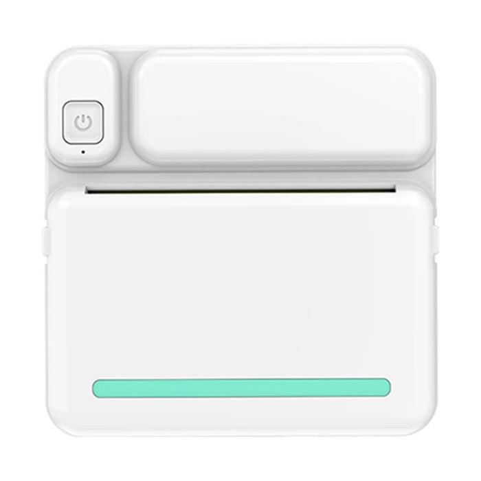 C19 Mini Bluetooth-Compatible Thermal Printer Student Adhesive Sticker Smart Label Printer, Standard Version - Green - 2