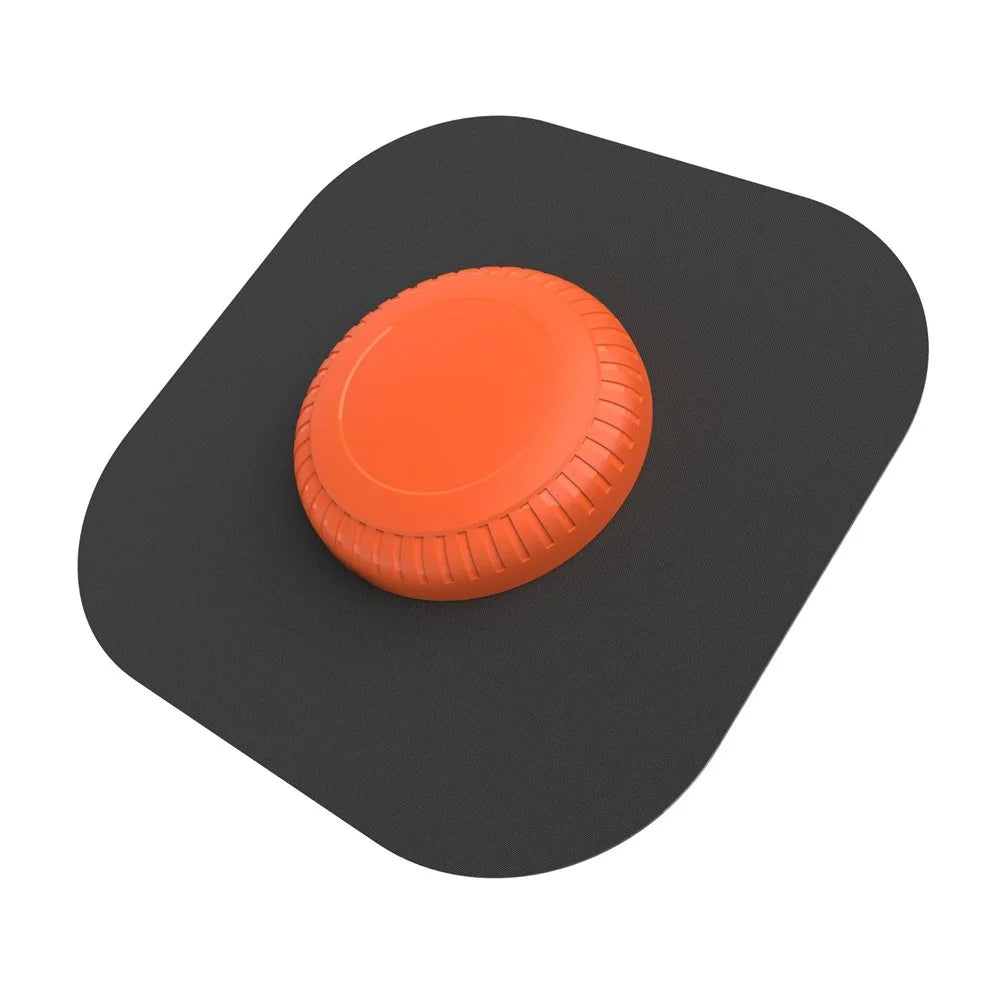 CPT06 For AirTag Case Silicone Shockproof Protective Tracker Finder Cover - Orange - 1