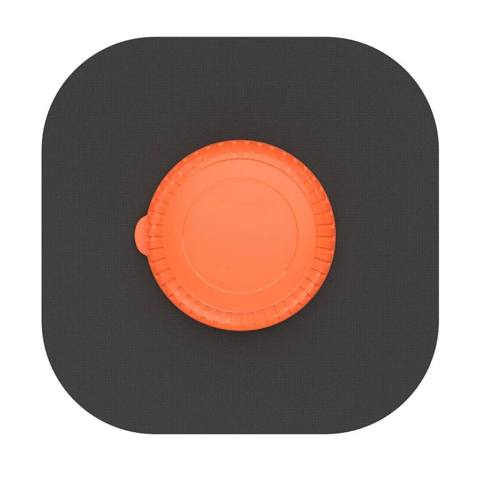 CPT06 For AirTag Case Silicone Shockproof Protective Tracker Finder Cover - Orange - 2