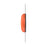 CPT06 For AirTag Case Silicone Shockproof Protective Tracker Finder Cover - Orange - 4