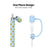 AHASTYLE PT93SF For Apple Pencil (1st Generation) Silicone Sleeve Sunflower Pattern Skin-touch Cover - Blue - 3