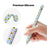 AHASTYLE PT93SF For Apple Pencil (1st Generation) Silicone Sleeve Sunflower Pattern Skin-touch Cover - Blue - 4