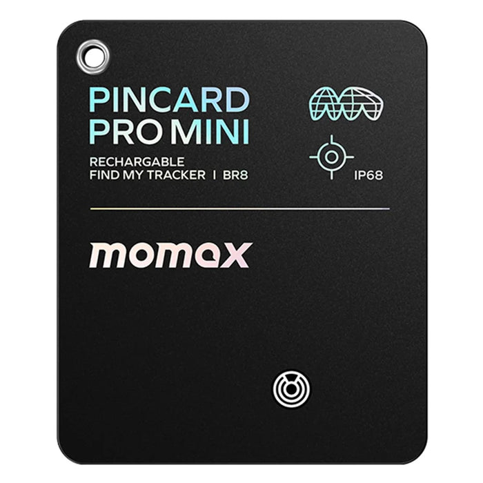 MOMAX PINCARD PRO MINI Key Finder Tracking Device Anti-Lost Tracker for iOS, Support Wireless Charging - 1