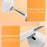 20-in-1 Laptop Screen Keyboard Cleaner Kit Multifunctional Electronics Device Cleaning Tool - White - 4