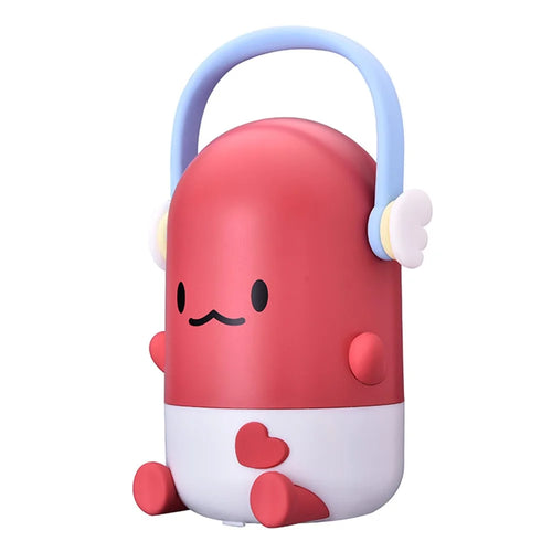 ICARER FAMILY IF-PI001 Cartoon Pipi Night Light 3 Brightness Adjustable Desk Lamp - Red - 1