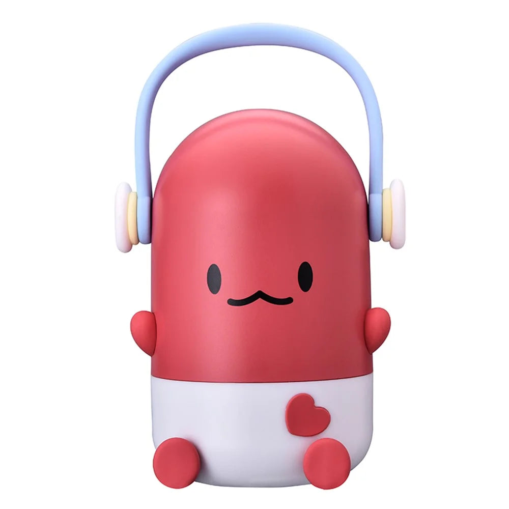 ICARER FAMILY IF-PI001 Cartoon Pipi Night Light 3 Brightness Adjustable Desk Lamp - Red - 2