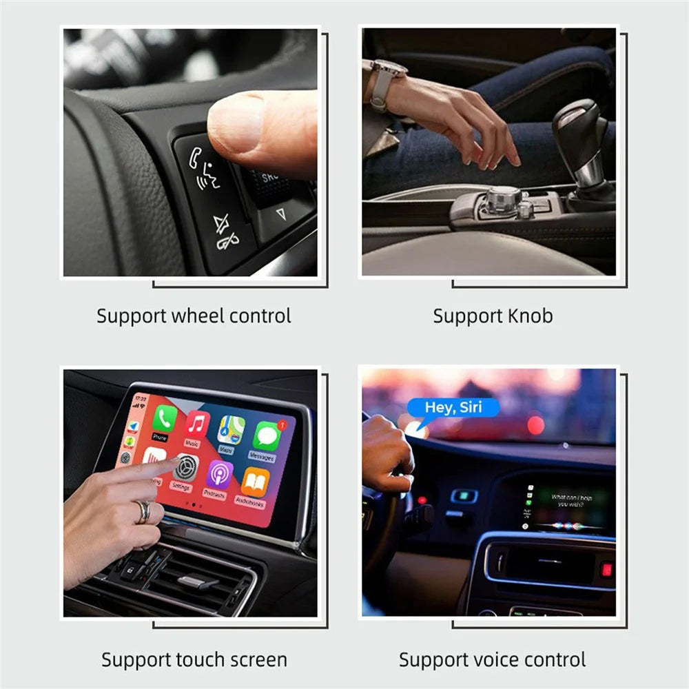 CP-85 Car Wireless Carplay Adapter Auto Adapter Carplay Converter (CE) - 2