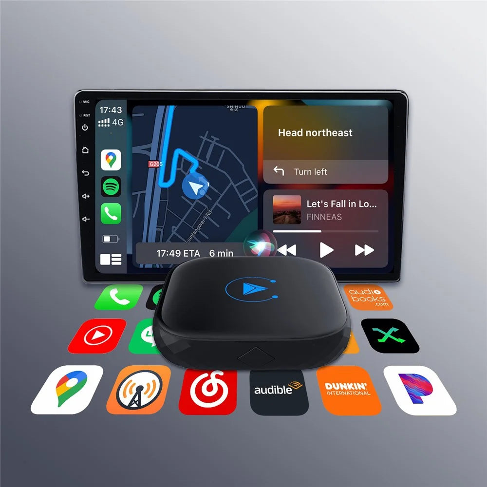 CP-85 Car Wireless Carplay Adapter Auto Adapter Carplay Converter (CE) - 5