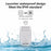 CACAZI V027G 38 Ringtones Self-powered Wireless Doorbell, 1 Transmitter + 1 Receiver - US Plug - 4