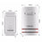 CACAZI V027G 38 Ringtones Self-powered Wireless Doorbell, 1 Transmitter + 1 Receiver - US Plug - 7