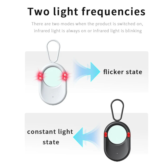 T02 Privacy Protection Intelligent Infrared Invisible Camera Scanning Detector - Black - 6