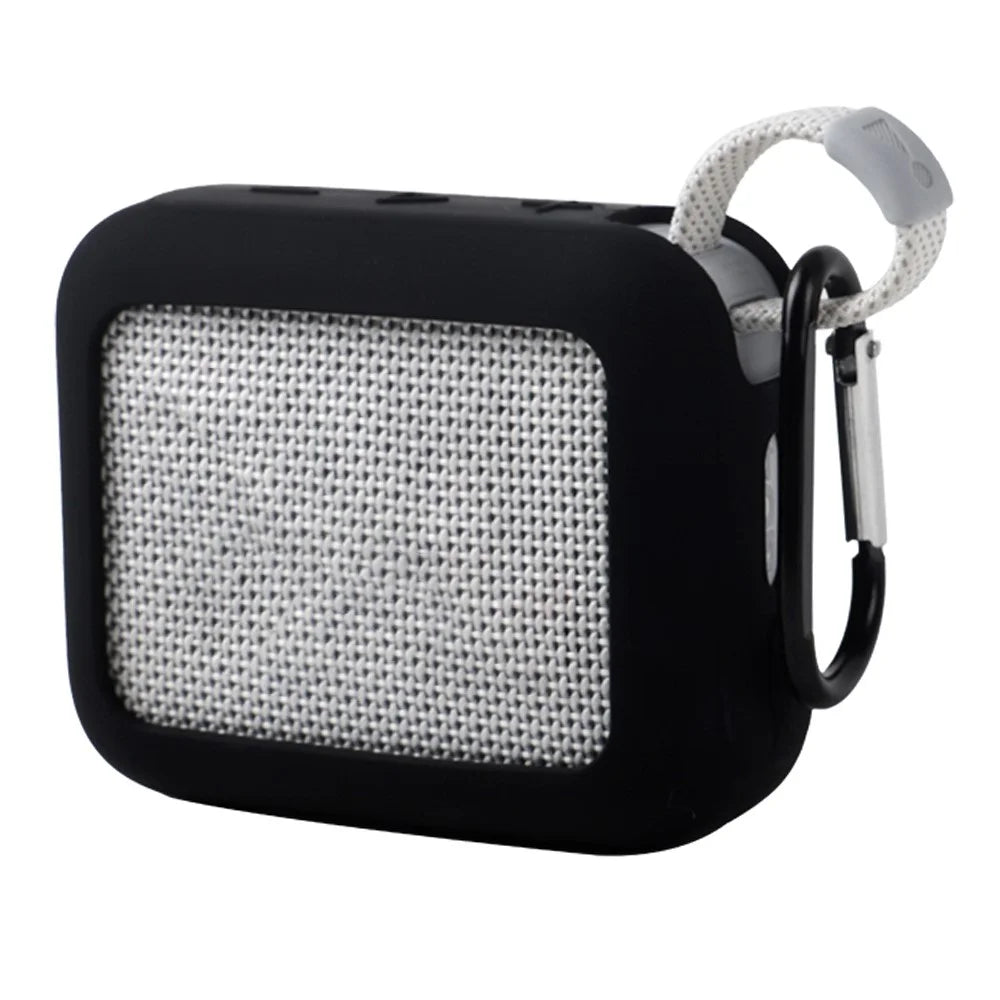 Silicone Case for JBL Go 4 Portable Speaker Sleeve Drop Protection Cover - Black - 1