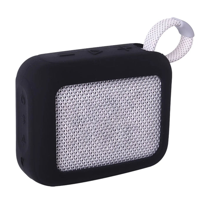Silicone Case for JBL Go 4 Portable Speaker Sleeve Drop Protection Cover - Black - 3