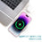 AHASTYLE WE13 For iPhone 14 Pro Max Case Pattern IMD PC+TPU Phone Cover Built-In Screen Protector - Bohemia - 3
