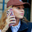 AHASTYLE WE13 For iPhone 14 Pro Max Case Pattern IMD PC+TPU Phone Cover Built-In Screen Protector - Bohemia - 6