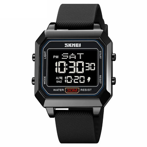 SKMEI 2150 Children Luminous Electronic Watch 30m Waterproof Outdoor Wrist Watch - Black - 1