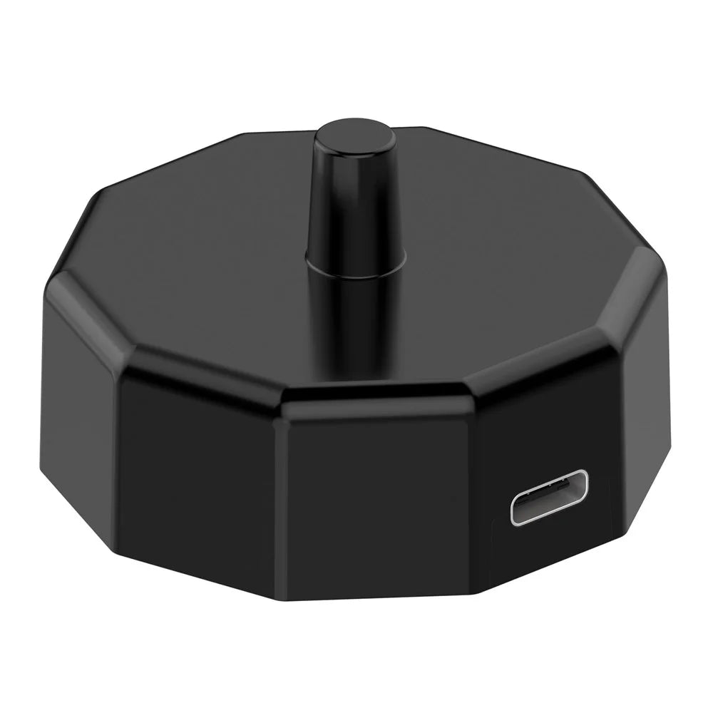 Toothbrush Charger for Braun Oral-B Wireless Charging Base with USB to Type-C Cable - Black - 2