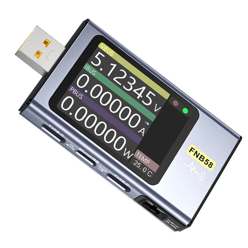 FNIRSI FNB58 USB Voltage Ammeter Type-C Multi-Function QC / PD Fast Charging Tester with Bluetooth-compatible - 1