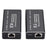 CAT 5 / 6 RJ45 to HD Converter Full HD 1080P Transmitter + Receiver Extender with DC5V Port - US Plug - 4