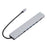 USB-C Hub to PD 100W+3xUSB 2.0+USB 3.0+HD Output+2 Card Reader Slots+RJ45+Type-C - 3