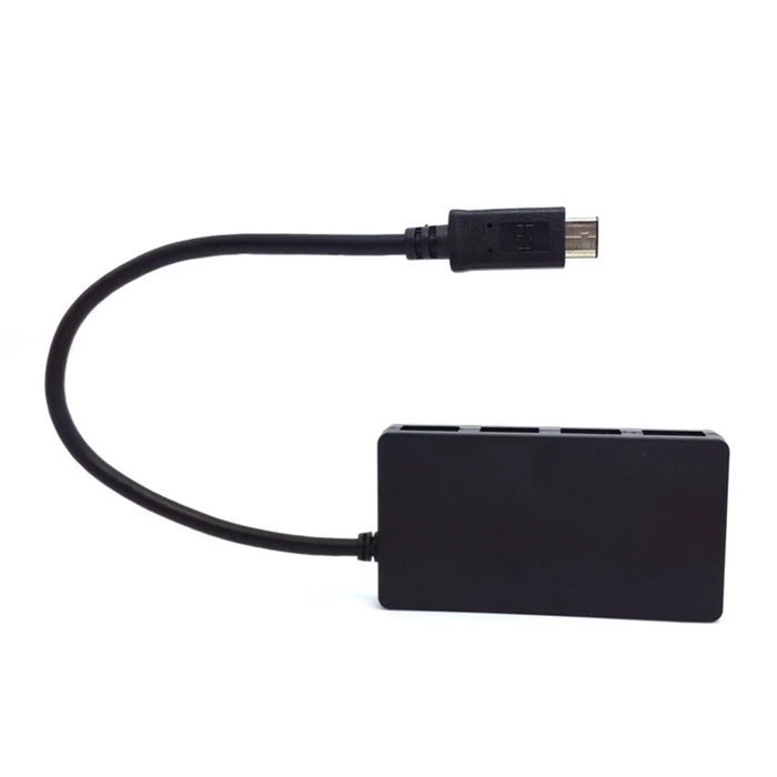 Type-C to 4 USB 3.1 Ports High Speed Data Transfer Hub Adapter for MacBook Laptop Tablet - 3