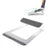 Aluminum Alloy Laptop Holder Stand Desktop Notebook Heat Dissipation Bracket - Silver - 1