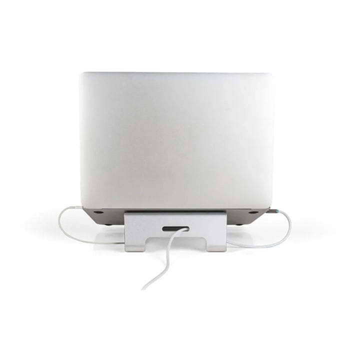 Aluminum Alloy Laptop Holder Stand Desktop Notebook Heat Dissipation Bracket - Silver - 6