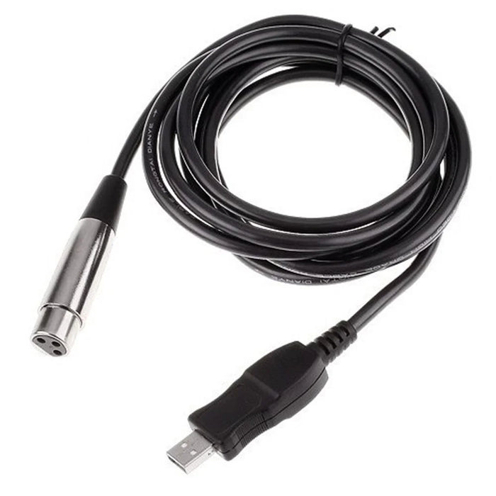 3M USB Male to XLR Female Microphone MIC Link Cable - 2