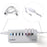 ORICO Aluminum 7 Ports USB 3.0 Hub with USB 3.0 Cable (M3H7) - Silver - 3