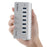 ORICO Aluminum 7 Ports USB 3.0 Hub with USB 3.0 Cable (M3H7) - Silver - 5