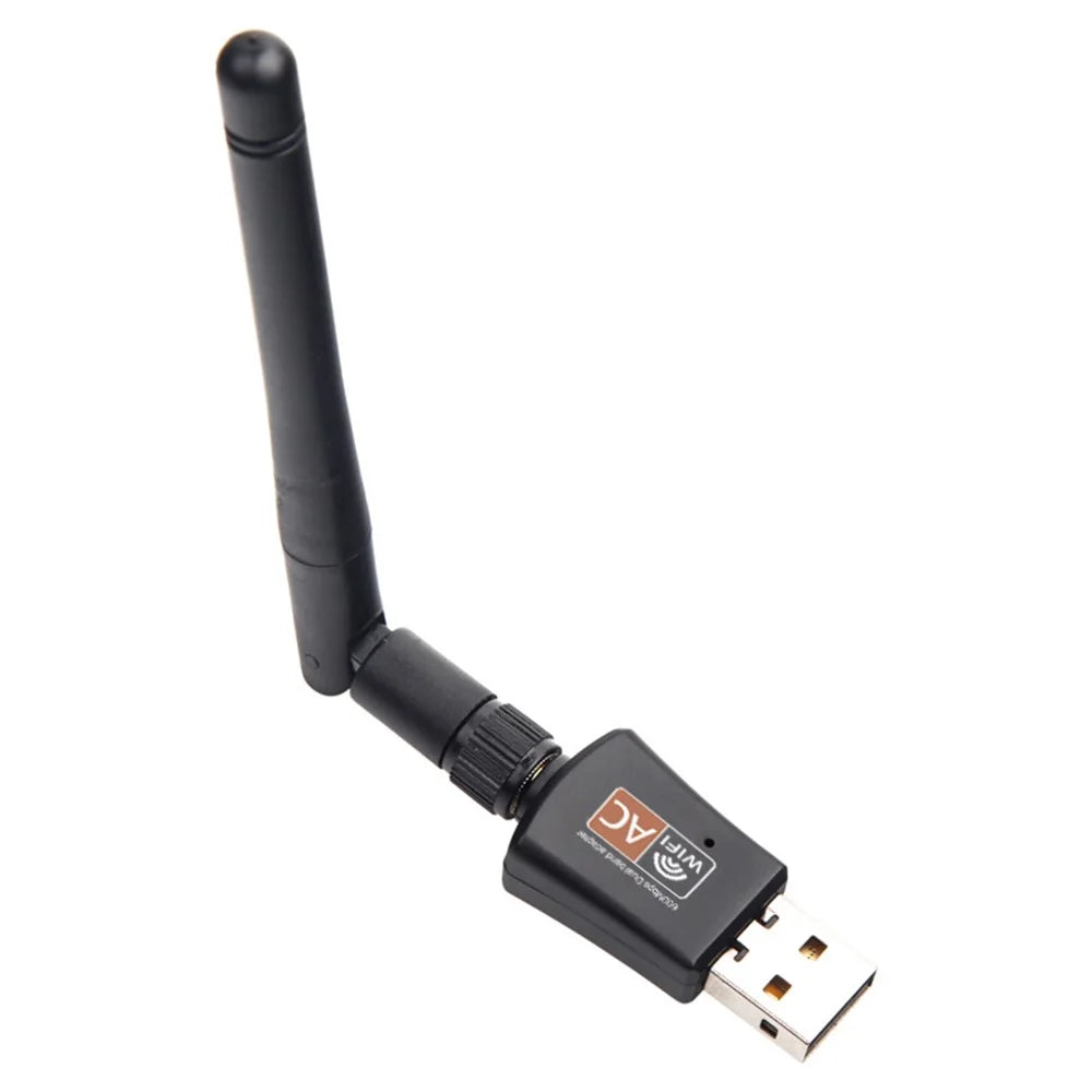 AC600M Dual Band 2.4G/5G USB Wifi Antenna Adapter USB WiFi Network Dongle - 3