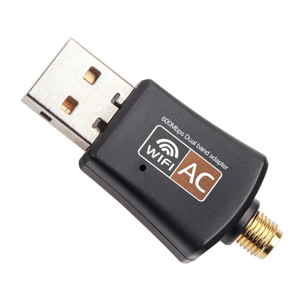 AC600M Dual Band 2.4G/5G USB Wifi Antenna Adapter USB WiFi Network Dongle - 5