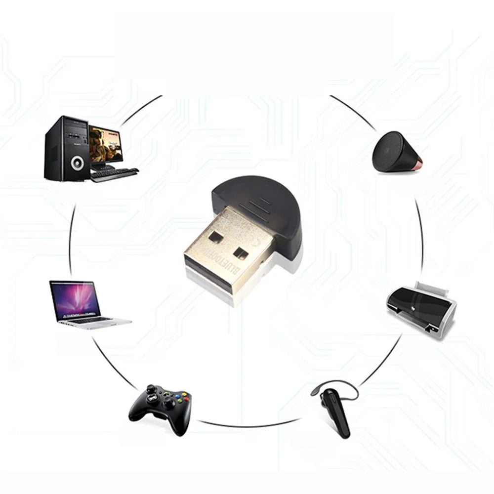 KR98DU Wireless USB Bluetooth-compatible Adapter Bluetooth-compatible V4.0 Audio Receiver - 4