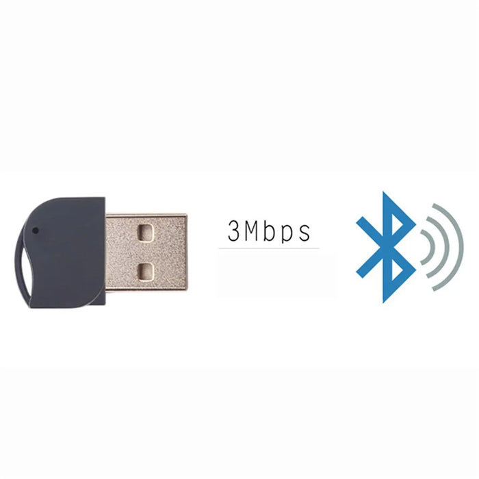 KR11BL Bluetooth-compatible V4.0 Audio Receiver Wireless USB Bluetooth-compatible Adapter 20m Transmission Distance - Black - 4