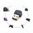 KR11BL Bluetooth-compatible V4.0 Audio Receiver Wireless USB Bluetooth-compatible Adapter 20m Transmission Distance - Black - 7