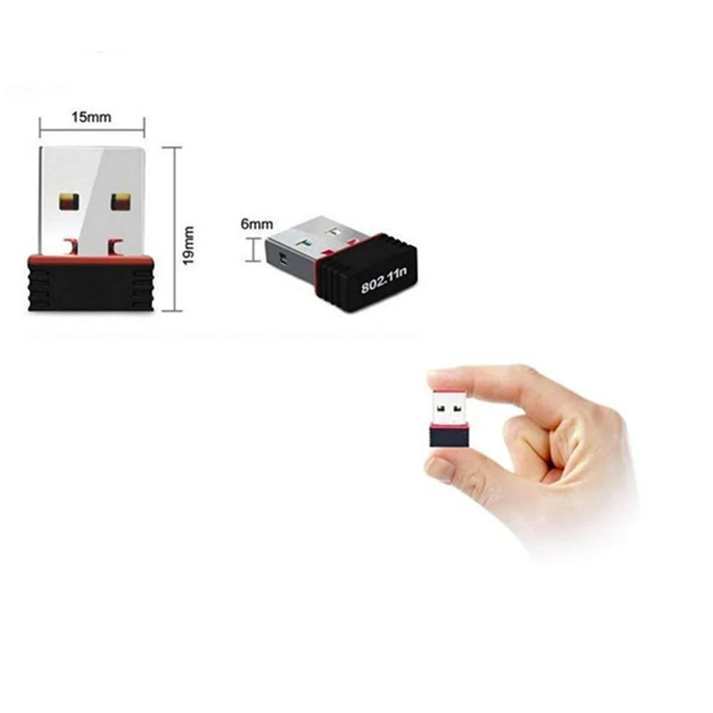 RTL8188 150M USB WiFi Wireless Adapter Network LAN Card for Windows Mac Linux - 3