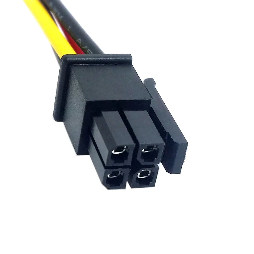 CY PW-071-0.6M ATX Molex Micro Fit Connector 4Pin Male to Male Power Cable - 3