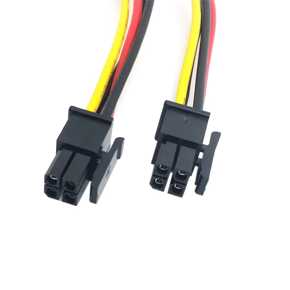 CY PW-071-0.6M ATX Molex Micro Fit Connector 4Pin Male to Male Power Cable - 4