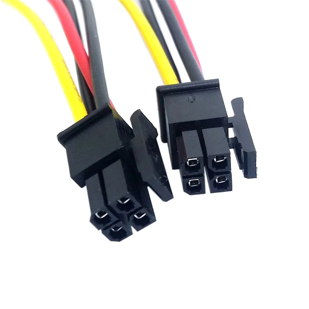 CY PW-071-0.6M ATX Molex Micro Fit Connector 4Pin Male to Male Power Cable - 5