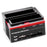 892U2lS For 2.5''/3.5'' HDD IDE SSD SATA I/II/III USB 2.0 to SATA IDE Dual Slots Hard Drive Multifunctional HDD Docking Station with Card Reader - EU Plug - 1