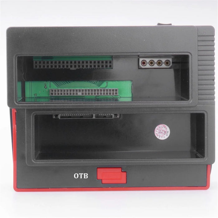 892U2lS For 2.5''/3.5'' HDD IDE SSD SATA I/II/III USB 2.0 to SATA IDE Dual Slots Hard Drive Multifunctional HDD Docking Station with Card Reader - EU Plug - 6