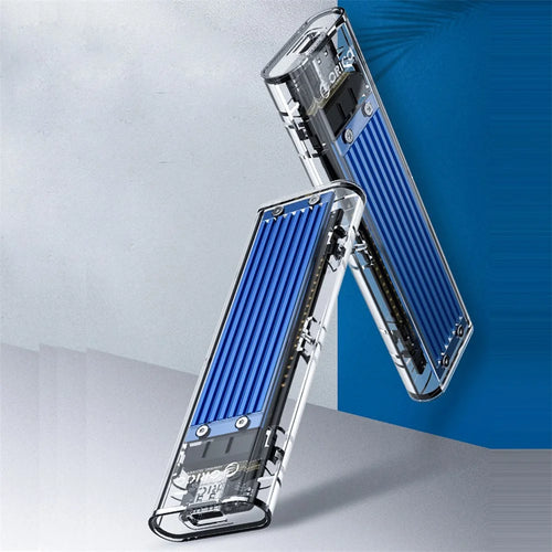 ORICO TCM2-C3 NVME M.2 to Type-C SSD Enclosure M Key Support UASP 2TB JMS578 - Blue - 1