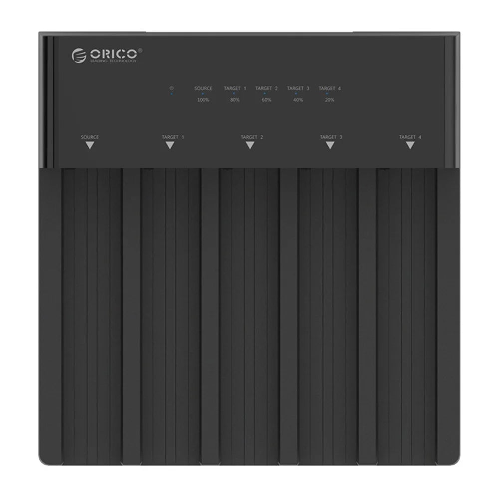 ORICO 6558US3-C 5 Bay 2.5 / 3.5 inch Hard Drive Enclosure Docking Station Offline Clone - 3