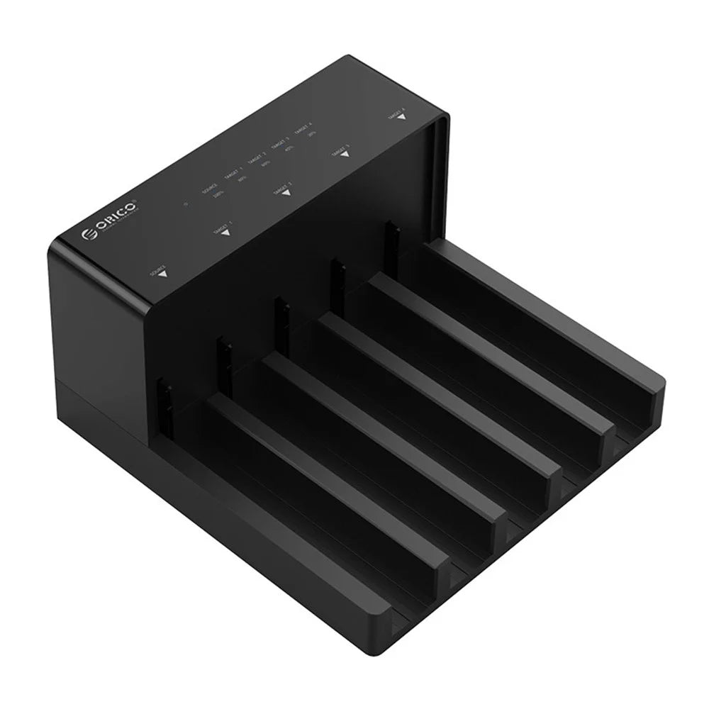 ORICO 6558US3-C 5 Bay 2.5 / 3.5 inch Hard Drive Enclosure Docking Station Offline Clone - 5