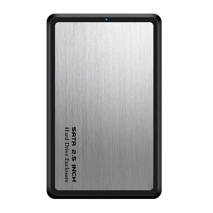 CY U3-194 USB 3.0 to 2.5-inch Hard Drive Case - Silver - 3