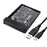 Combo M.2 NGFF B-key & mSATA SSD to USB Type-C Converter Case Enclosure with Switch - 2