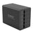 ORICO 9558RU3-SV 3.5-inch External Hard Drive Enclosure JMS567+JMB394 Chip USB3.0 Type-B Output - Black/AU Plug - 2