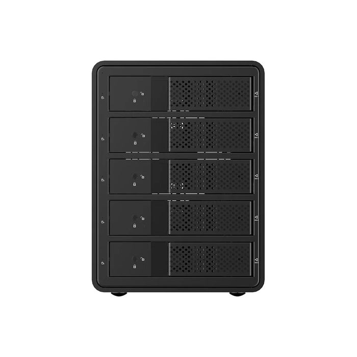 ORICO 9558RU3-SV 3.5-inch External Hard Drive Enclosure JMS567+JMB394 Chip USB3.0 Type-B Output - Black/AU Plug - 3