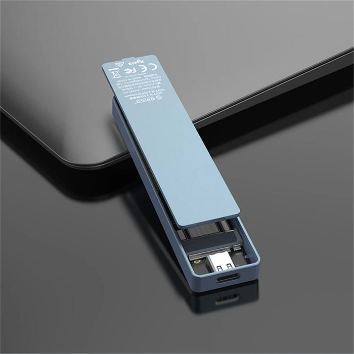 ORICO NGFF M.2 Aluminum SSD Enclosure Hard Drive Enclosure - 7